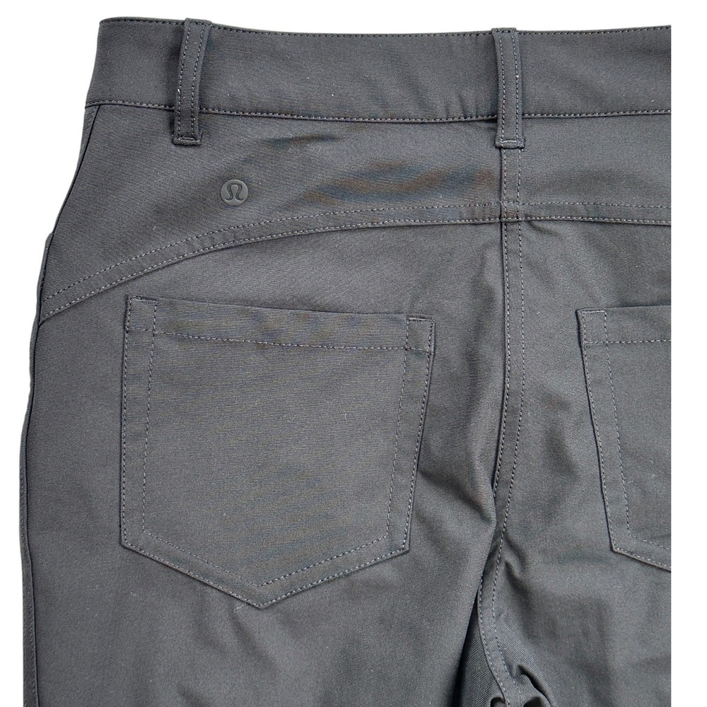 Lululemon City Sleek 5 Pocket High Rise Pants Womens 8 Black Excellent Condition - Picture 4 of 7